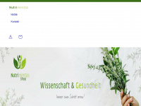 nutrimentas-shop.de Webseite Vorschau