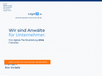 legal7.de Webseite Vorschau