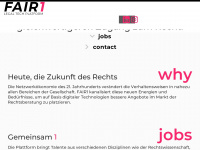 fair1.org Webseite Vorschau