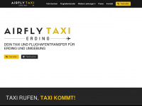 airfly-taxi-erding.de Webseite Vorschau