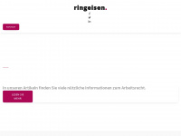 kanzlei-ringeisen.de Webseite Vorschau