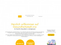 gesundheitsstadt.net Webseite Vorschau