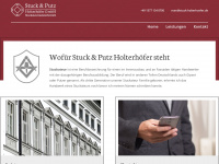 stuck-holterhoefer.de Webseite Vorschau