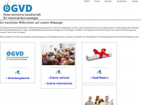 oegvd.org Webseite Vorschau