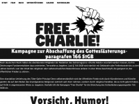 free-charlie.de Webseite Vorschau