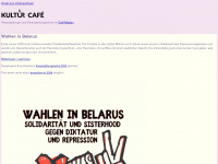 kulturcafe-median.de Webseite Vorschau