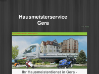 hausmeisterservice-gera.de Webseite Vorschau