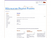 pflege-pasing.de Webseite Vorschau