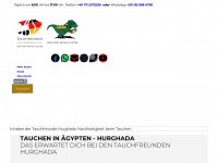 tauchfreunde-hurghada.de Webseite Vorschau