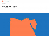 aegyptentipps.de Webseite Vorschau