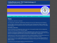 fussballfoerdervereintsvfriedrichskoog.de Webseite Vorschau