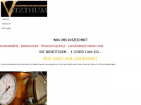 vitzthum-aromen.de Webseite Vorschau