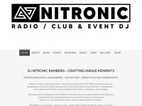 djnitronic.com Webseite Vorschau