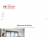 pb-shop.gmbh Webseite Vorschau