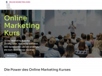 online-marketing-kurs.com Webseite Vorschau