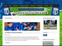 spvgg-dresden-löbtau.de Webseite Vorschau