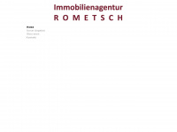 immobilienagentur-rometsch.de Webseite Vorschau