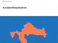 kroatienreisefuehrer.de Webseite Vorschau