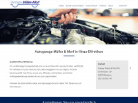 garage-mueller-morf.ch Webseite Vorschau