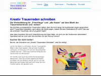 kreativ-trauerreden-schreiben.de Webseite Vorschau