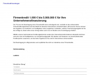 firmenkredit.com Webseite Vorschau