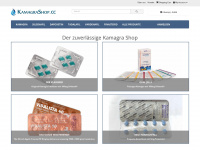 kamagrashop.shop Webseite Vorschau