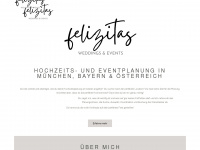 felizitas-weddings.de Webseite Vorschau