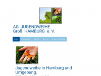 jugendweihehamburg.de Webseite Vorschau