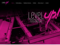 levelup-textilveredlung.com Webseite Vorschau