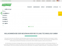 neuenhauser-retec.de Webseite Vorschau