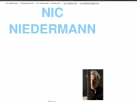 nicniedermann.ch Webseite Vorschau