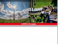 uhrig-group.com Webseite Vorschau