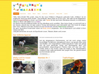 childrens-magazine.de Webseite Vorschau