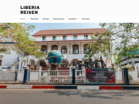 liberiareisen.com Webseite Vorschau