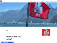 drcs-sailing.com Webseite Vorschau