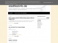 stadtfestinfo.de Webseite Vorschau