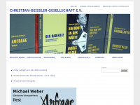 christian-geissler-gesellschaft.de Webseite Vorschau