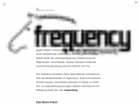 frequency-horseware.de Webseite Vorschau