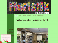 floristik-iris.ch Webseite Vorschau