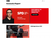 konstantin-plappert.de Webseite Vorschau