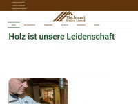 tischlerei-linsel.de Webseite Vorschau