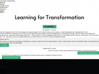 learning-for-transformation.ch Webseite Vorschau