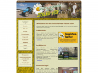 zoellerhof.de Webseite Vorschau