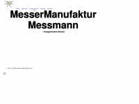 messermanufaktur-messmann.com Webseite Vorschau