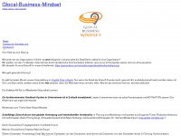 glocal-business-mindset.com Webseite Vorschau