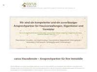 carus-hausdienste.de Webseite Vorschau