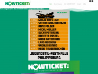 nowticket.de Webseite Vorschau