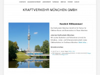 kraftverkehr-muenchen.de Webseite Vorschau