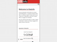 kiezinfo.app Webseite Vorschau