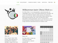 offene-welt.de Webseite Vorschau